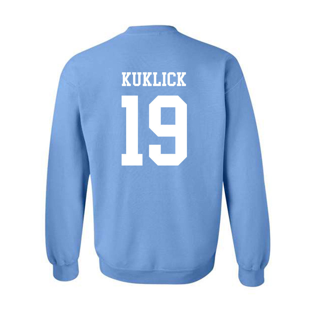 UNC - NCAA Women's Soccer : Leah Kuklick - Classic Shersey Crewneck Sweatshirt-1