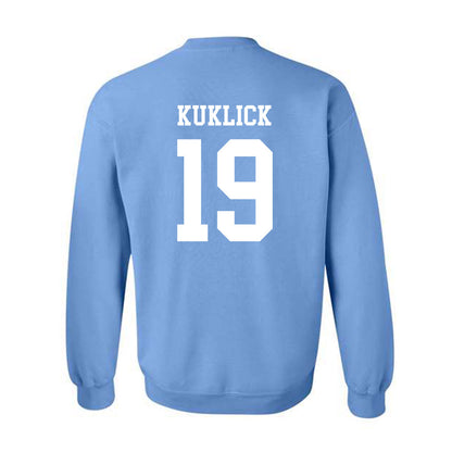 UNC - NCAA Women's Soccer : Leah Kuklick - Classic Shersey Crewneck Sweatshirt-1