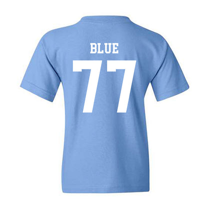 UNC - NCAA Football : Trey Blue - Classic Shersey Youth T-Shirt-1