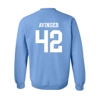 UNC - NCAA Football : Jordan Avinger - Classic Shersey Crewneck Sweatshirt-1