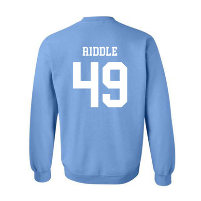 UNC - NCAA Men's Lacrosse : Alec Riddle - Classic Shersey Crewneck Sweatshirt