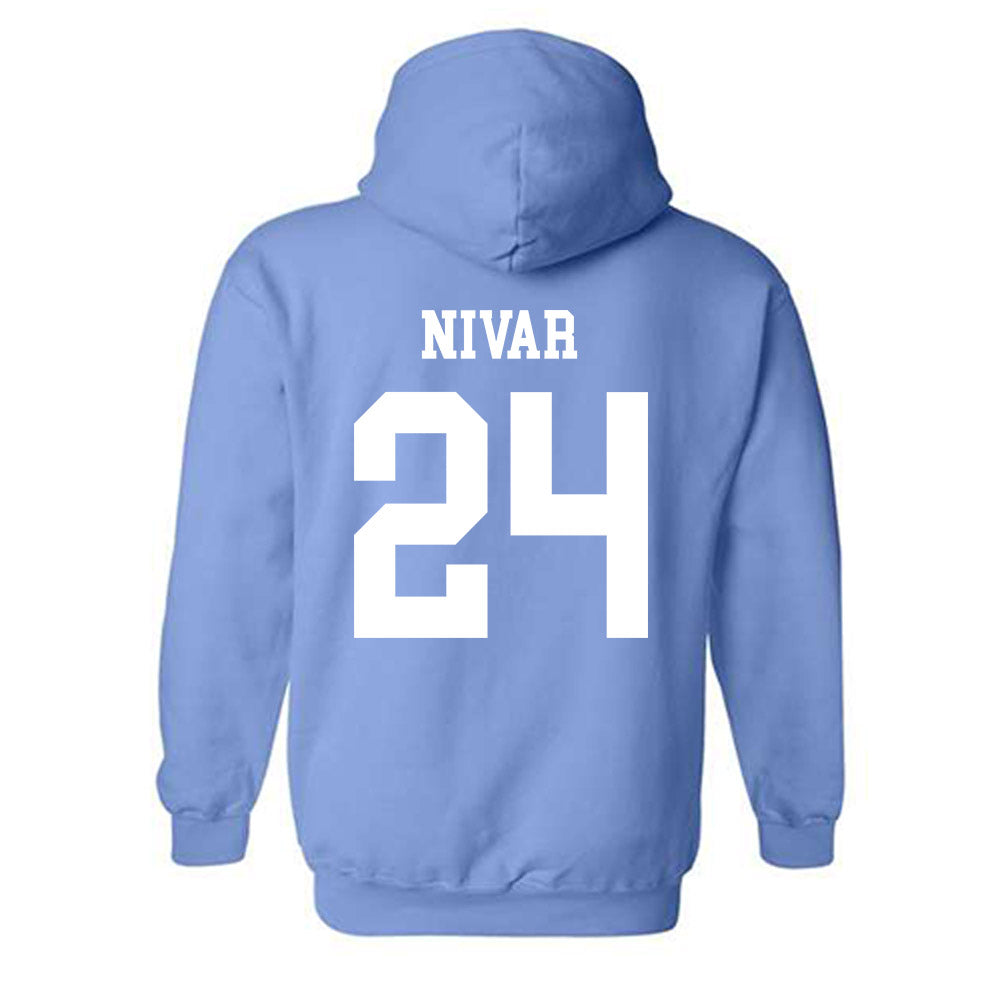 UNC - NCAA Women's Basketball : Indya Nivar - Classic Shersey Hooded Sweatshirt