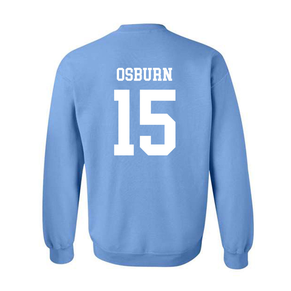 UNC - NCAA Women's Lacrosse : Eliza Osburn - Classic Shersey Crewneck Sweatshirt-1