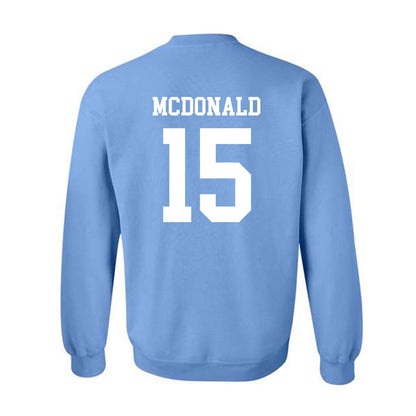 UNC - NCAA Men's Lacrosse : Parker McDonald - Classic Shersey Crewneck Sweatshirt-1