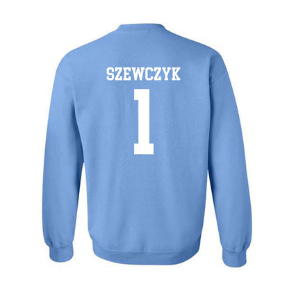 UNC - NCAA Men's Lacrosse : Mason Szewczyk - Classic Shersey Crewneck Sweatshirt-1