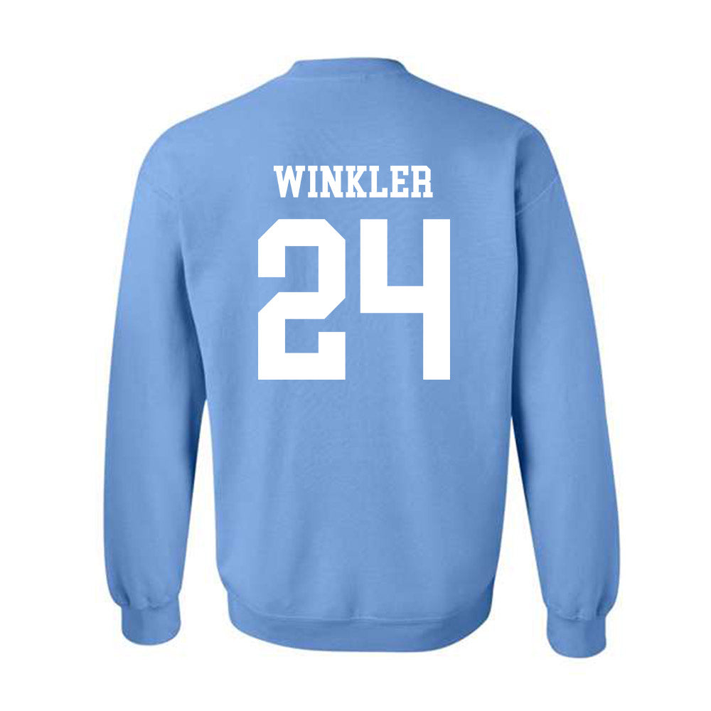 UNC - NCAA Women's Lacrosse : Grace Winkler - Classic Shersey Crewneck Sweatshirt-1