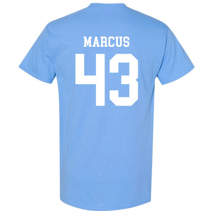 UNC - NCAA Men's Lacrosse : Josh Marcus - Classic Shersey T-Shirt-1