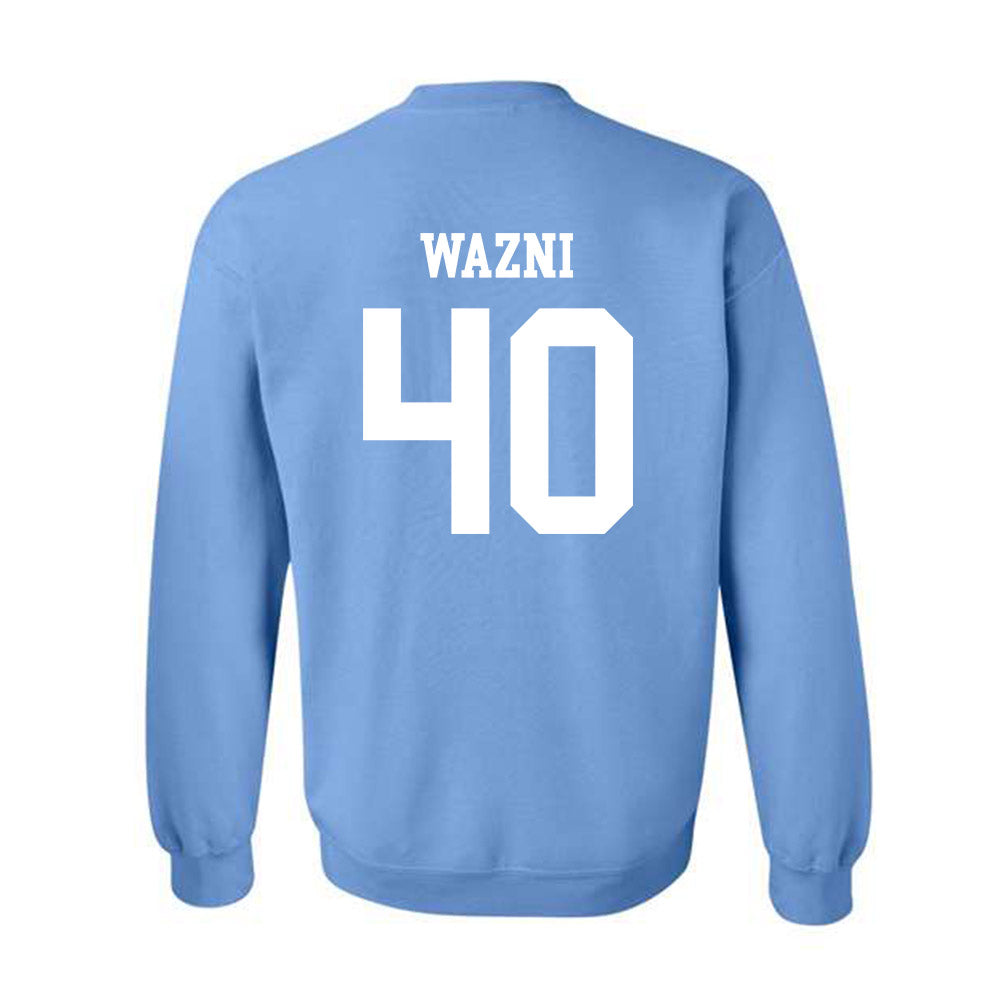 UNC - NCAA Football : Roman Wazni - Classic Shersey Crewneck Sweatshirt-1
