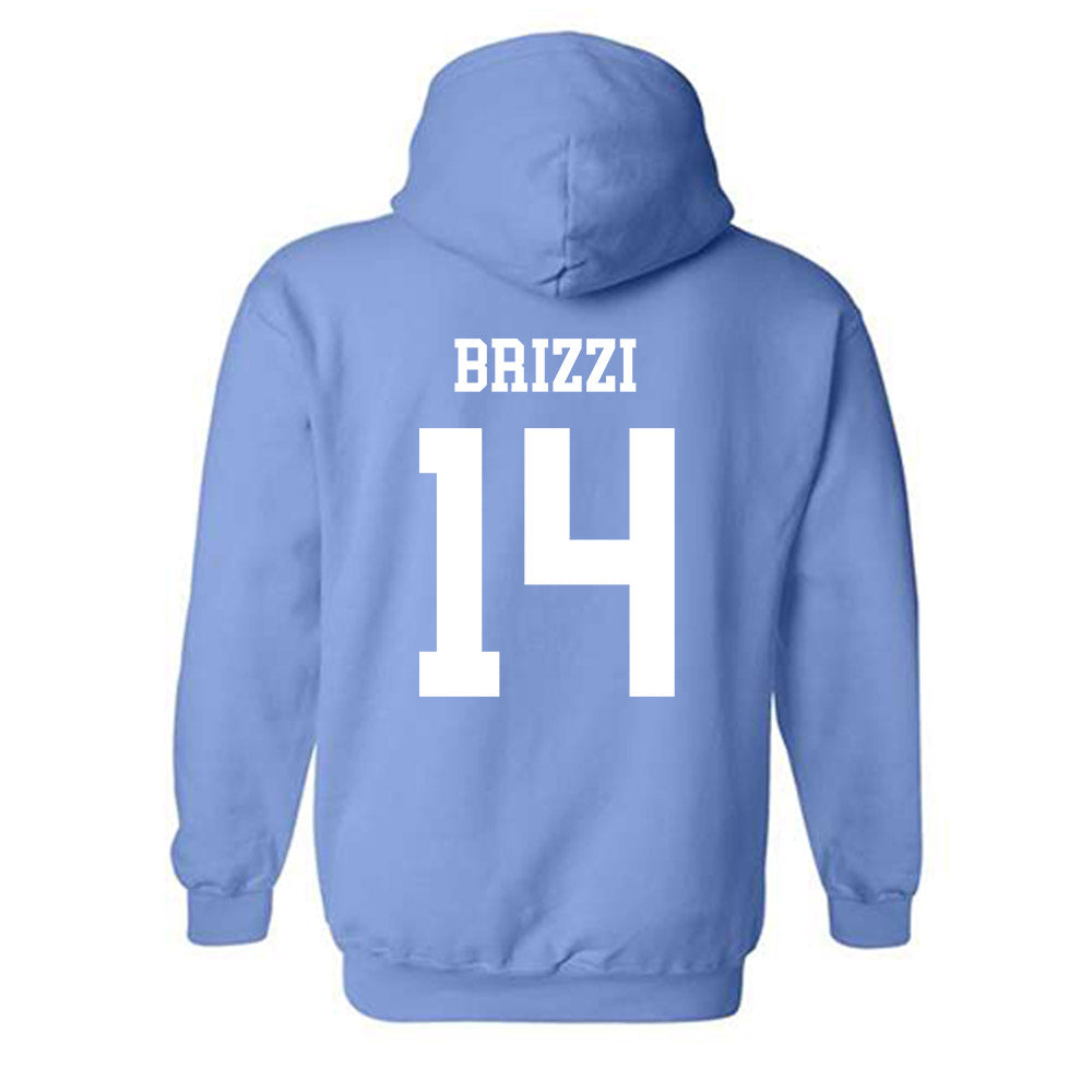 UNC - NCAA Men's Basketball : Angelo Brizzi - Classic Shersey Hooded Sweatshirt-1