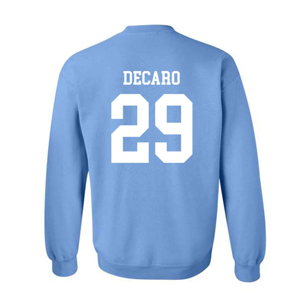 UNC - NCAA Baseball : Jason DeCaro - Classic Shersey Crewneck Sweatshirt