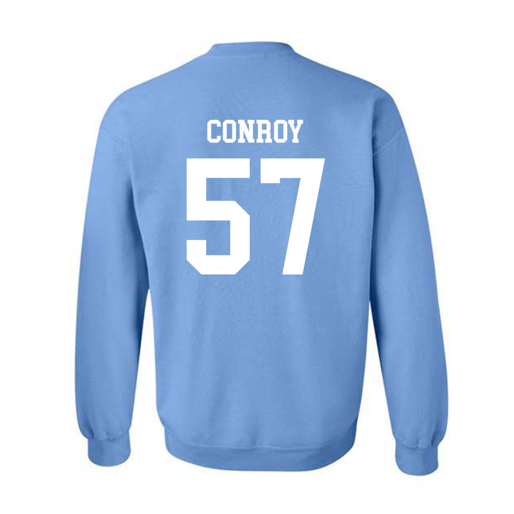 UNC - NCAA Football : William Conroy - Classic Shersey Crewneck Sweatshirt-1
