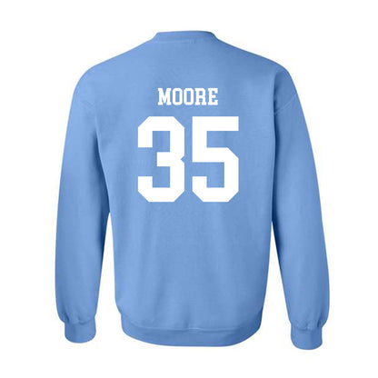 UNC - NCAA Men's Lacrosse : Kelan Moore - Classic Shersey Crewneck Sweatshirt-1