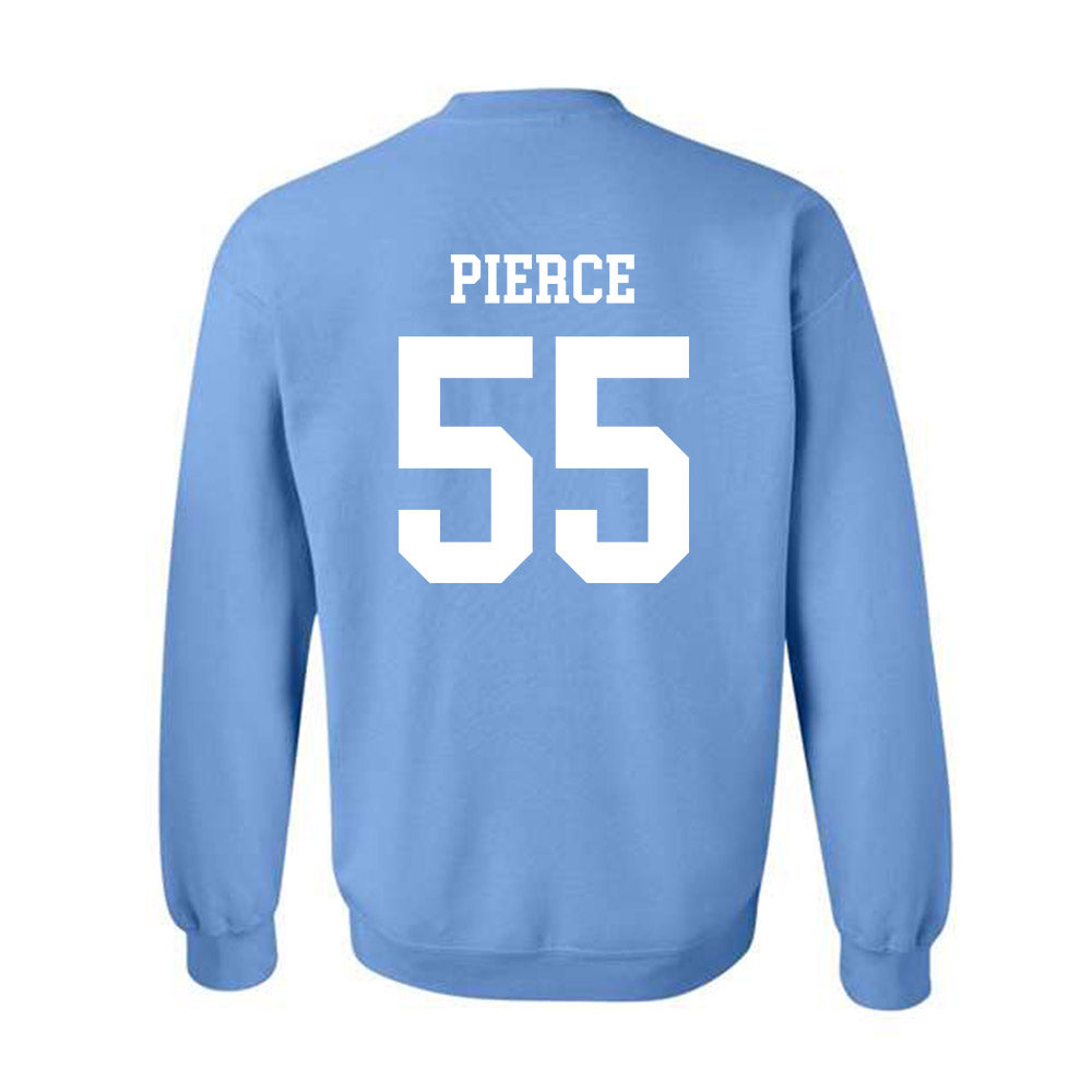 UNC - NCAA Men's Lacrosse : Grant Pierce - Classic Shersey Crewneck Sweatshirt-1