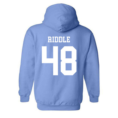 UNC - NCAA Men's Lacrosse : Graham Riddle - Classic Shersey Hooded Sweatshirt