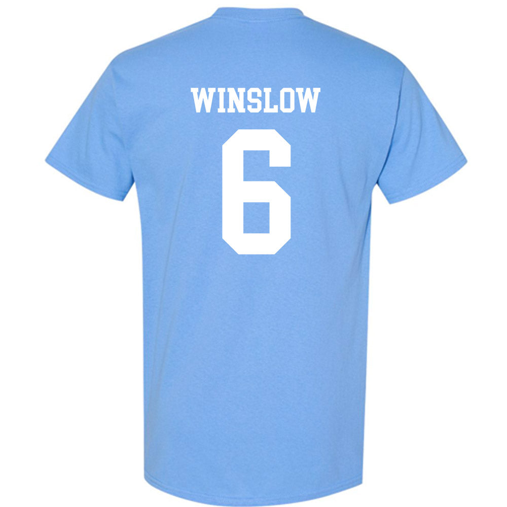 UNC - NCAA Baseball : Macon Winslow - Classic Shersey T-Shirt-1