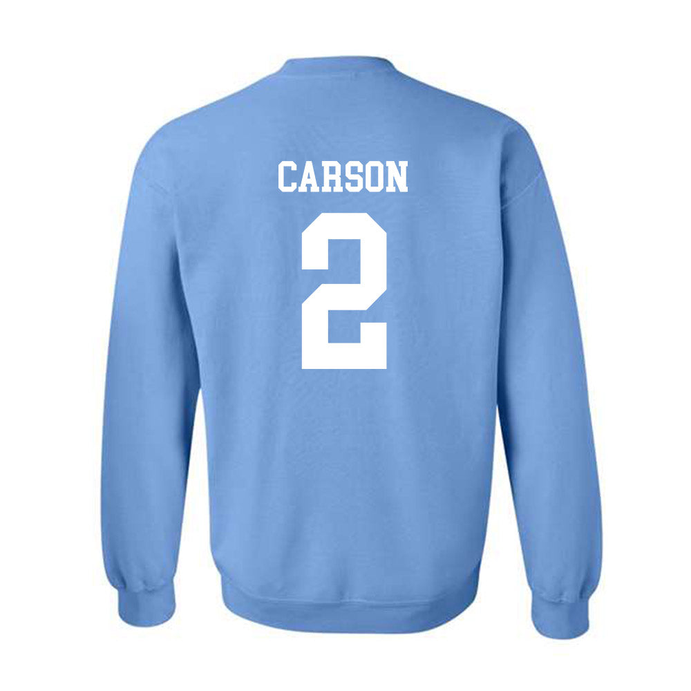UNC - NCAA Men's Soccer : Myles Carson - Classic Shersey Crewneck Sweatshirt-1