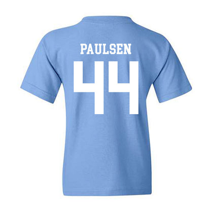 UNC - NCAA Baseball : Erik Paulsen - Classic Shersey Youth T-Shirt-1