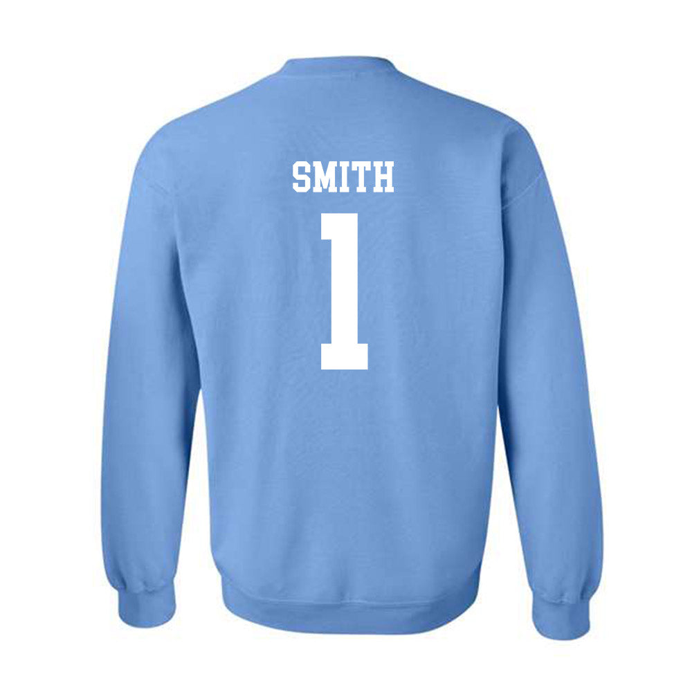 UNC - NCAA Football : Greg Smith - Classic Shersey Crewneck Sweatshirt-1