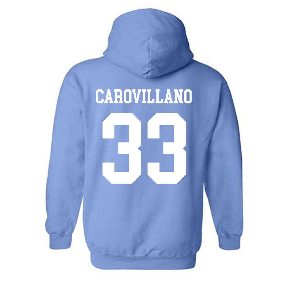 UNC - NCAA Women's Lacrosse : Brigid Carovillano - Classic Shersey Hooded Sweatshirt-1