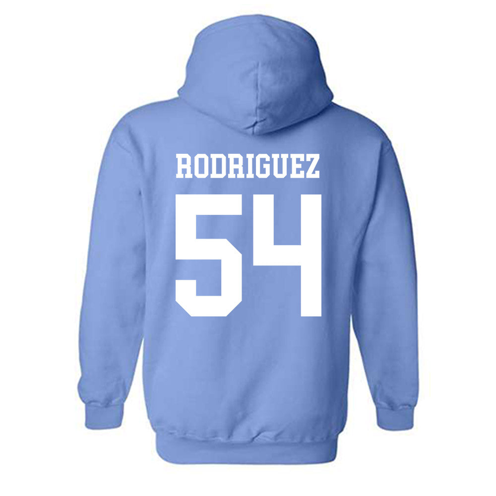 UNC - NCAA Football : Jonah Rodriguez - Classic Shersey Hooded Sweatshirt-1
