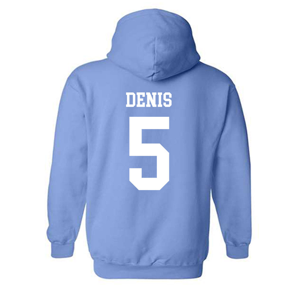 UNC - NCAA Men's Basketball : Isaiah Denis - Classic Shersey Hooded Sweatshirt-1
