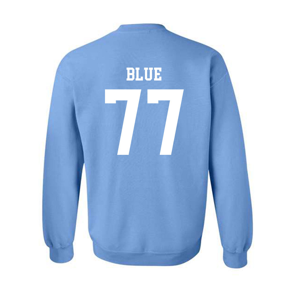 UNC - NCAA Football : Trey Blue - Classic Shersey Crewneck Sweatshirt-1