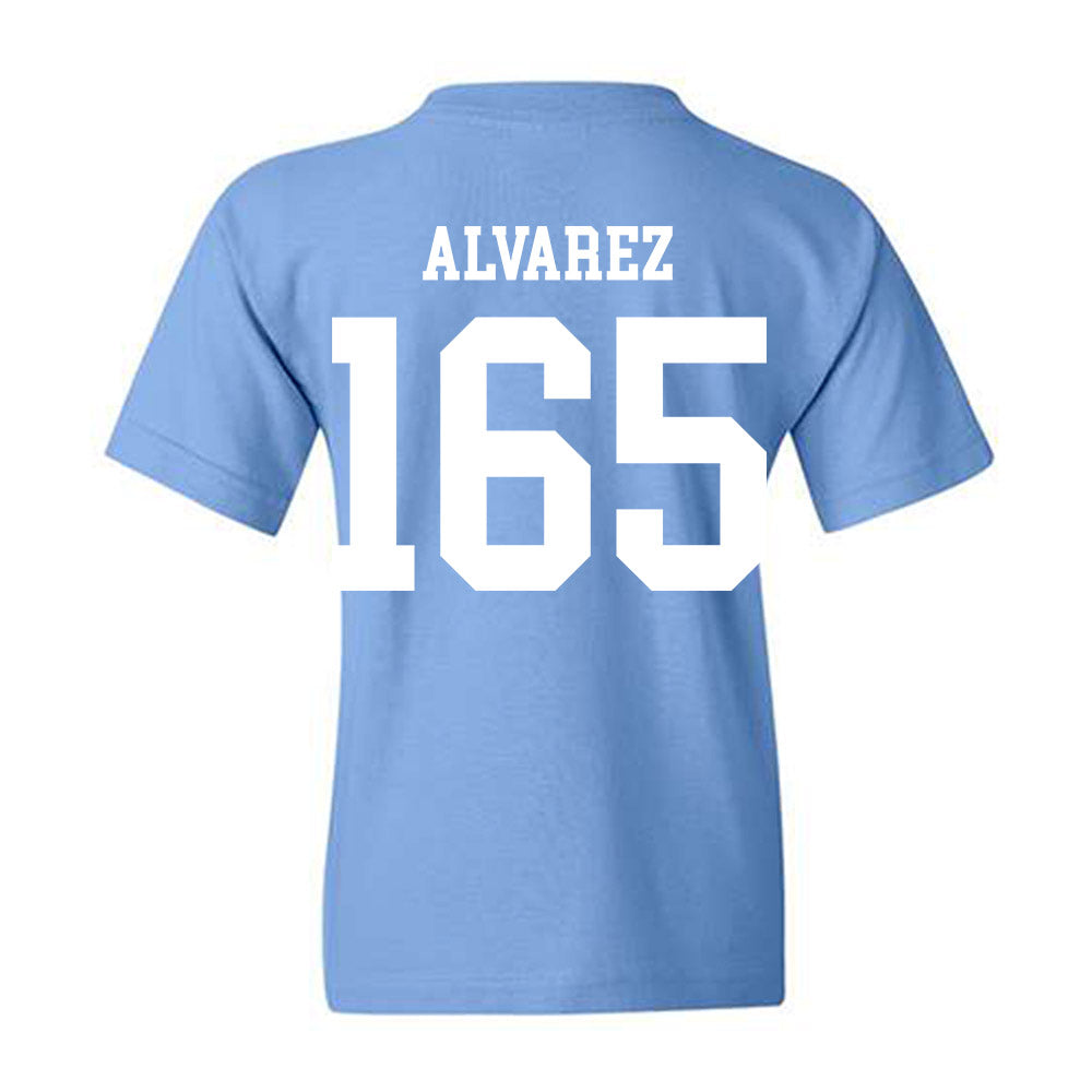 UNC - NCAA Wrestling : Omaury Alvarez - Classic Shersey Youth T-Shirt-1