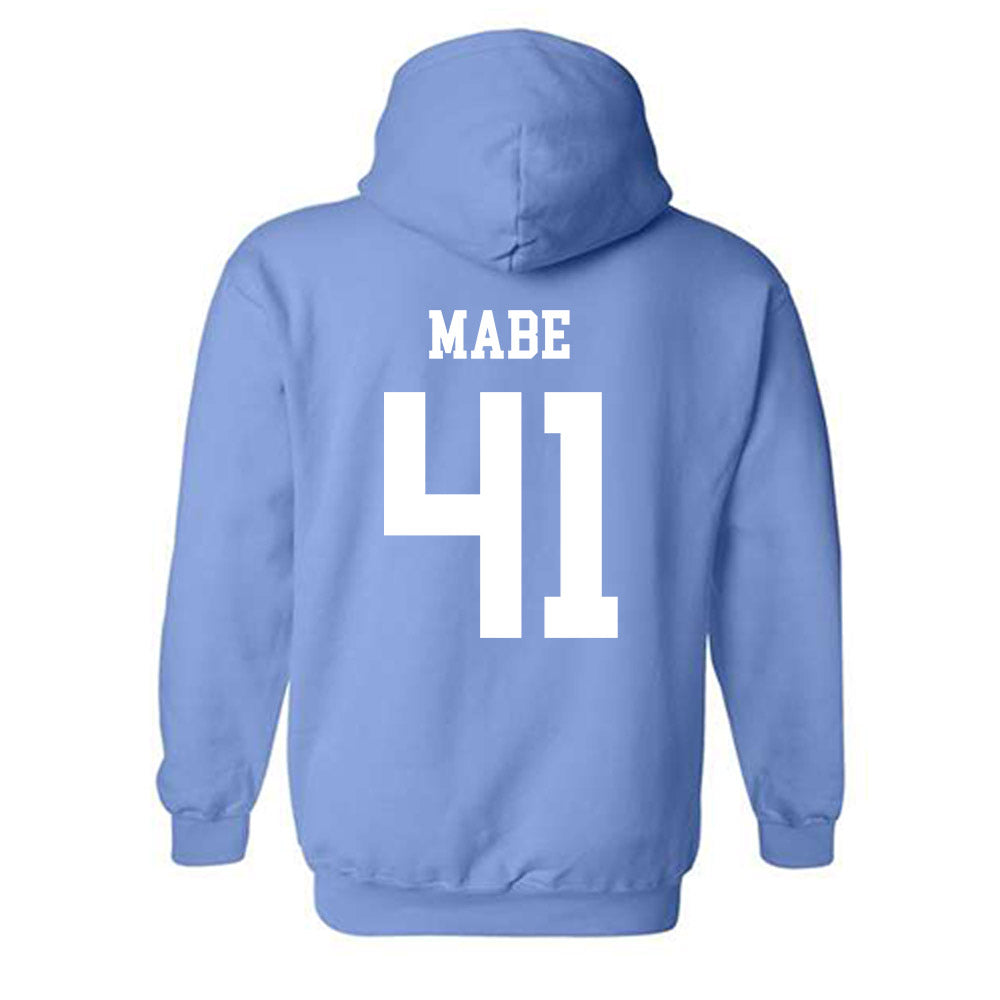 UNC - NCAA Baseball : Justin Mabe - Classic Shersey Hooded Sweatshirt-1