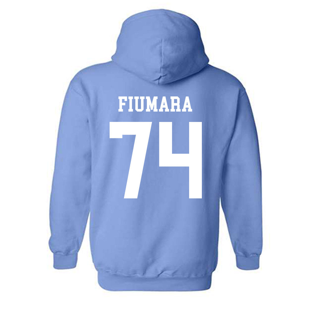 UNC - NCAA Football : Nick Fiumara - Classic Shersey Hooded Sweatshirt-1