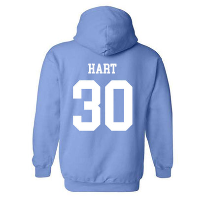 UNC - NCAA Football : Jaziel Hart - Classic Shersey Hooded Sweatshirt-1