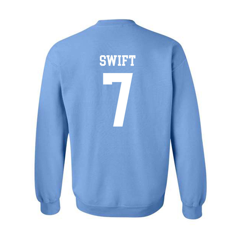 UNC - NCAA Women's Volleyball : Sadie Swift - Classic Shersey Crewneck Sweatshirt-1