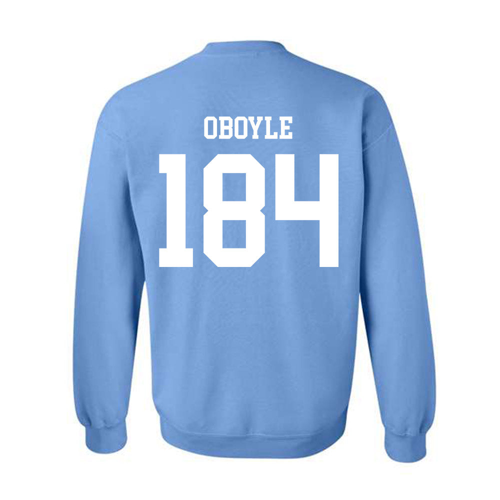 UNC - NCAA Wrestling : Nolan OBoyle - Classic Shersey Crewneck Sweatshirt-1