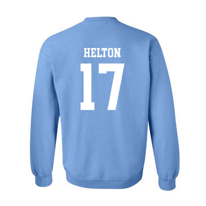 UNC - NCAA Football : Nyqir Helton - Classic Shersey Crewneck Sweatshirt-1