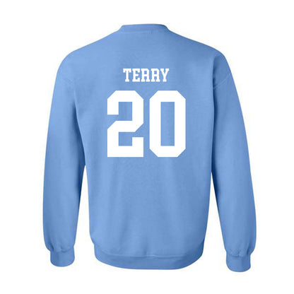 UNC - NCAA Baseball : AJ Terry - Classic Shersey Crewneck Sweatshirt-1