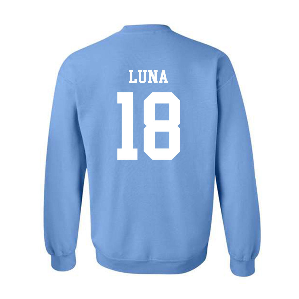 UNC - NCAA Men's Soccer : Jonathan Luna - Classic Shersey Crewneck Sweatshirt-1