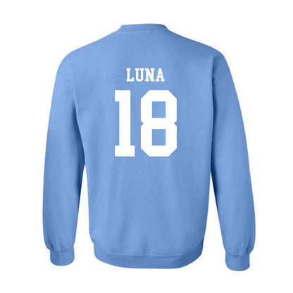 UNC - NCAA Men's Soccer : Jonathan Luna - Classic Shersey Crewneck Sweatshirt-1
