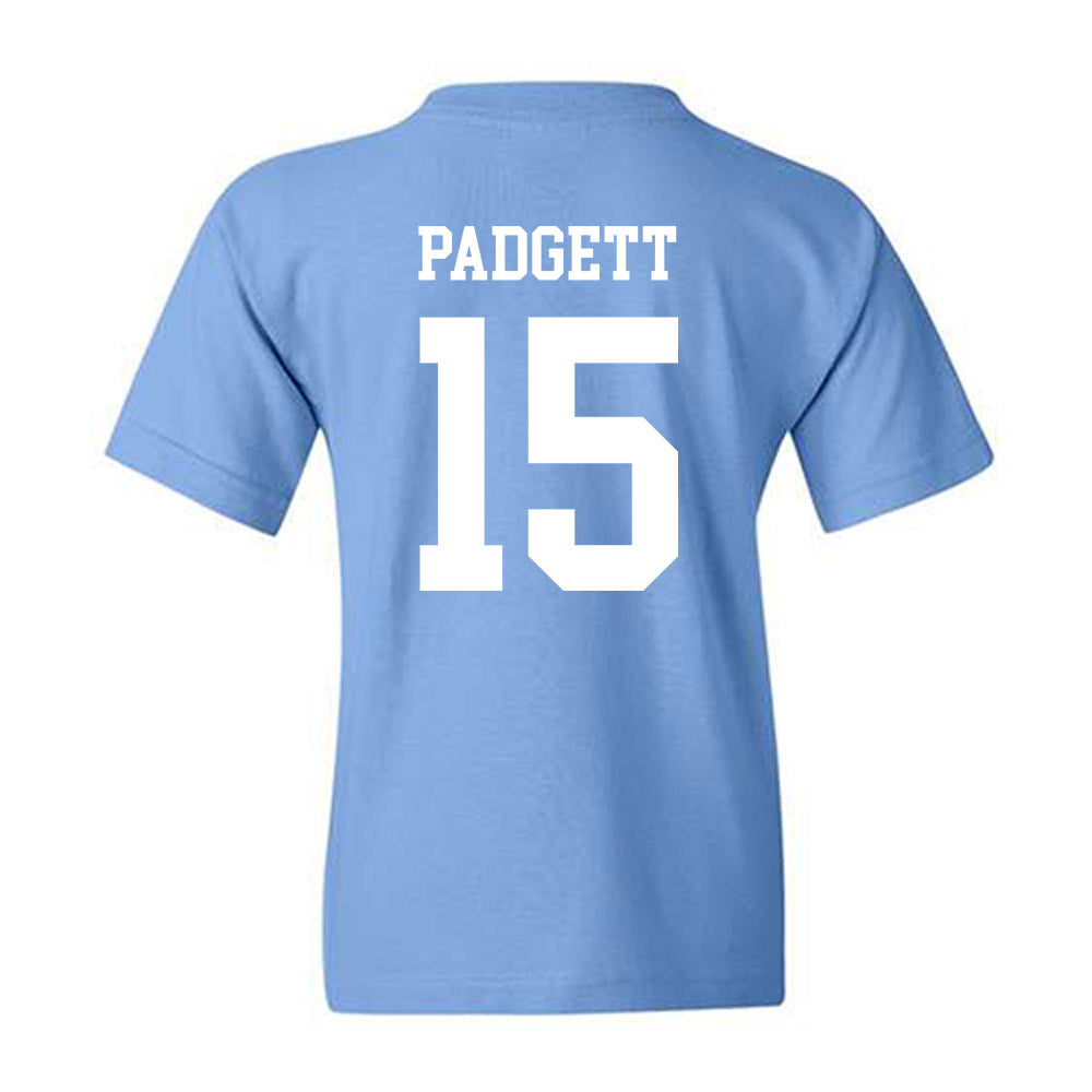 UNC - NCAA Baseball : Cameron Padgett - Classic Shersey Youth T-Shirt-1