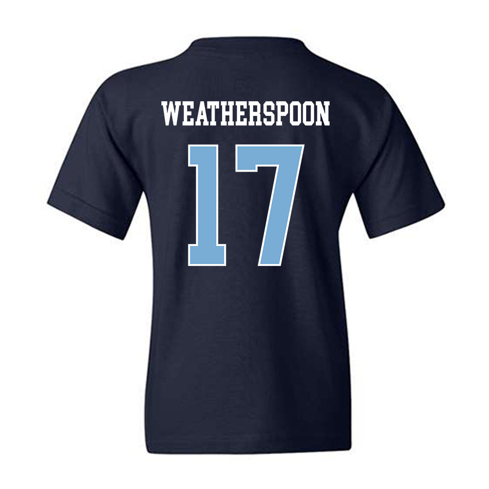 UNC - NCAA Football : Jakob Weatherspoon - Classic Shersey Youth T-Shirt-1