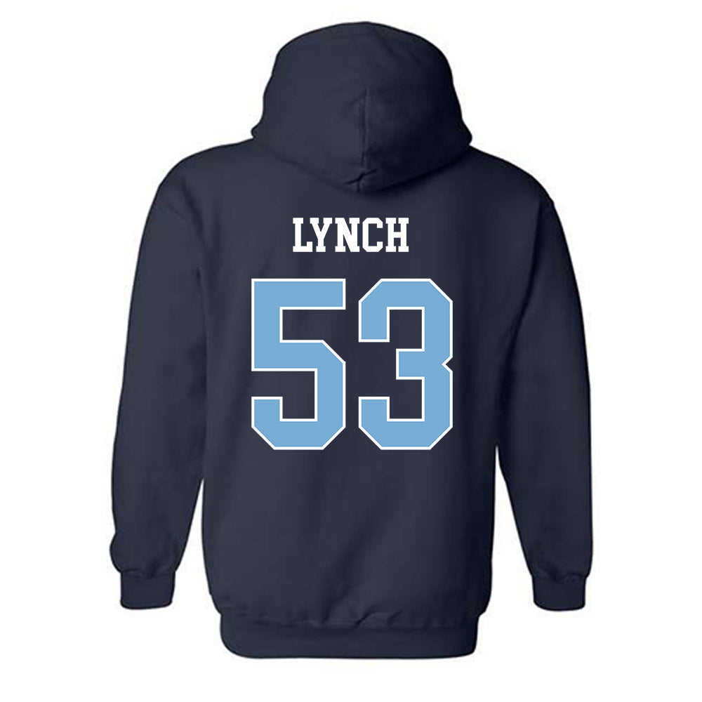 UNC - NCAA Baseball : Ryan Lynch - Classic Shersey Hooded Sweatshirt-1