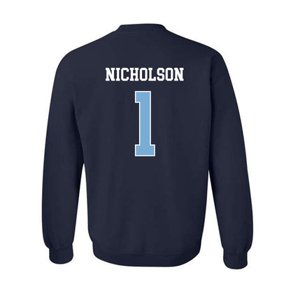 UNC - NCAA Baseball : Cooper Nicholson - Classic Shersey Crewneck Sweatshirt-1