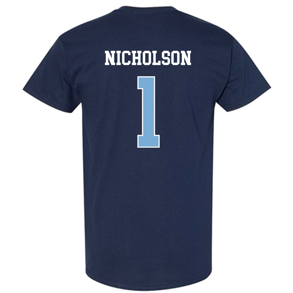 UNC - NCAA Baseball : Cooper Nicholson - Classic Shersey T-Shirt-1