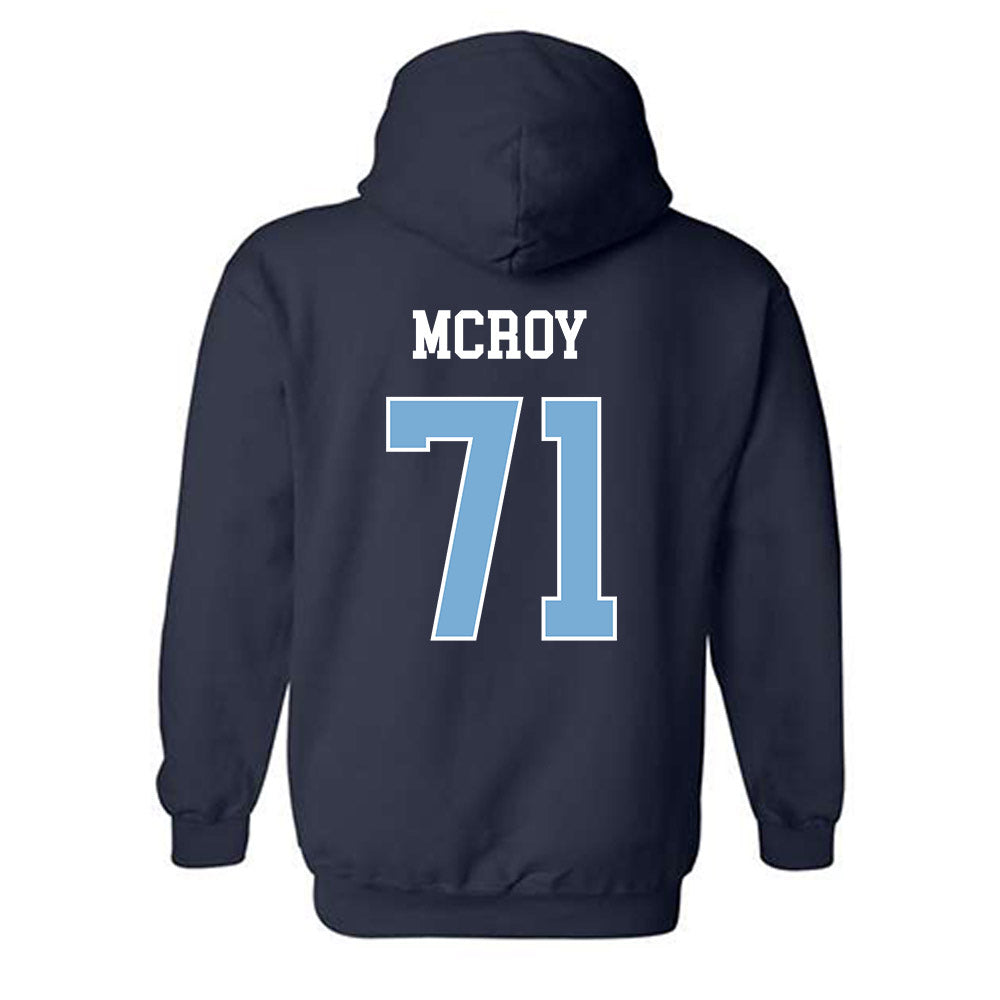 UNC - NCAA Football : Jacqawn McRoy - Classic Shersey Hooded Sweatshirt-1