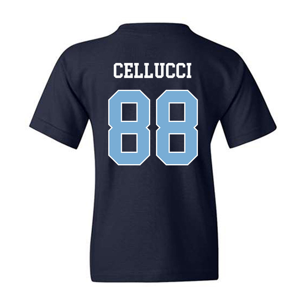 UNC - NCAA Men's Lacrosse : Chase Cellucci - Classic Shersey Youth T-Shirt-1