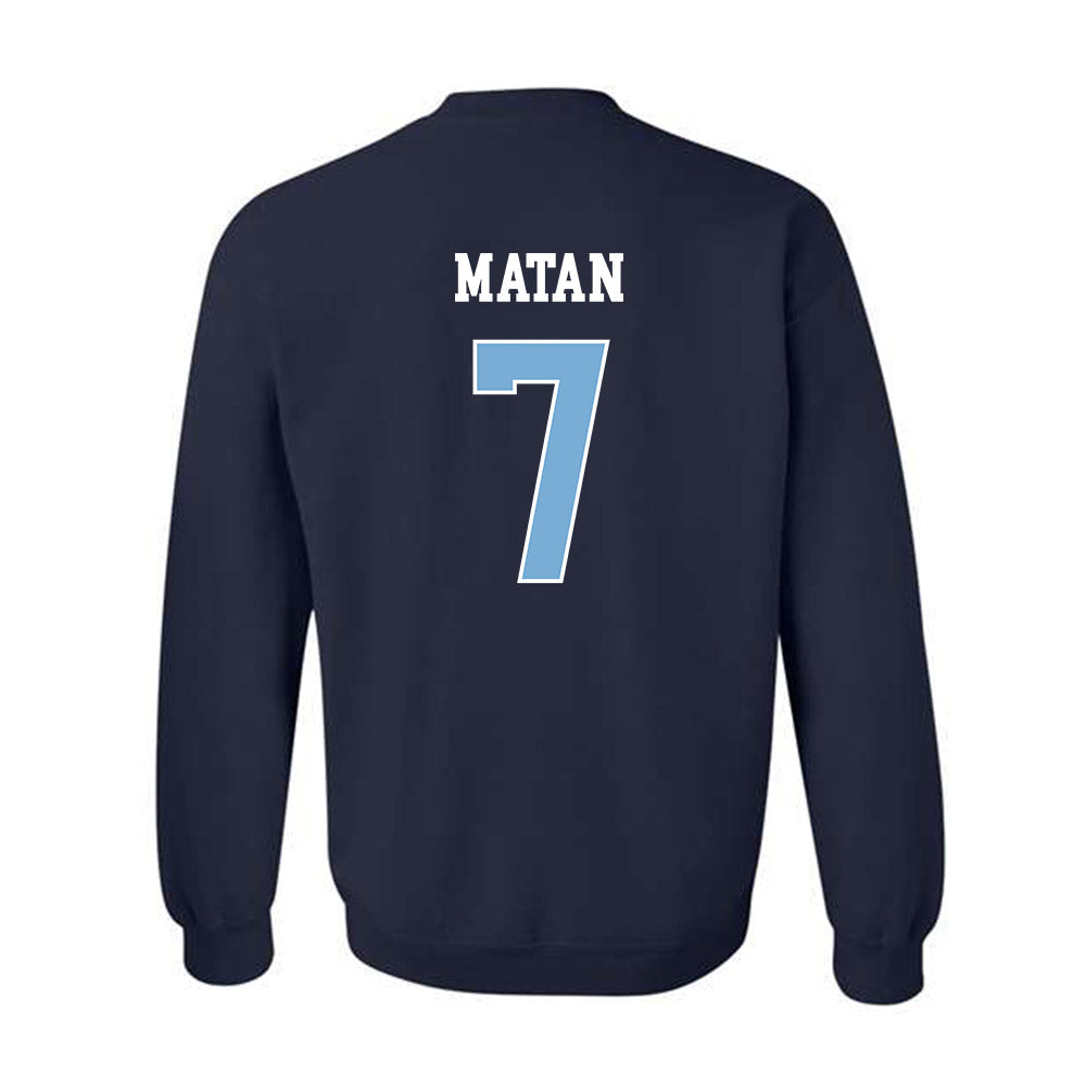 UNC - NCAA Men's Lacrosse : James Matan - Classic Shersey Crewneck Sweatshirt