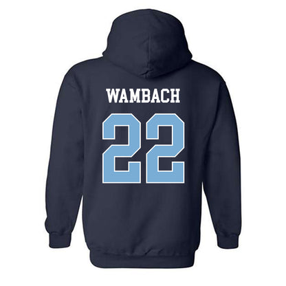 UNC - NCAA Men's Lacrosse : Brady Wambach - Classic Shersey Hooded Sweatshirt-1