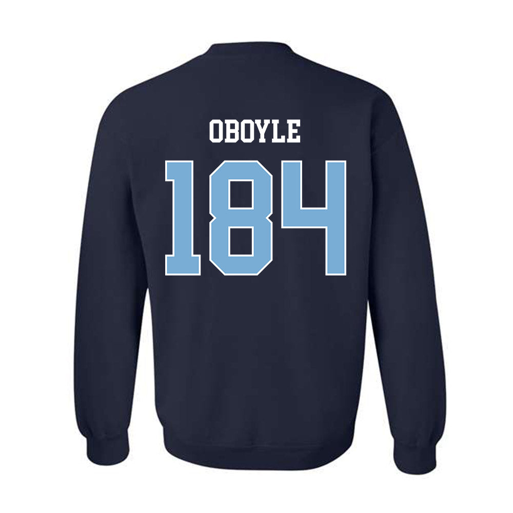 UNC - NCAA Wrestling : Nolan OBoyle - Classic Shersey Crewneck Sweatshirt-1