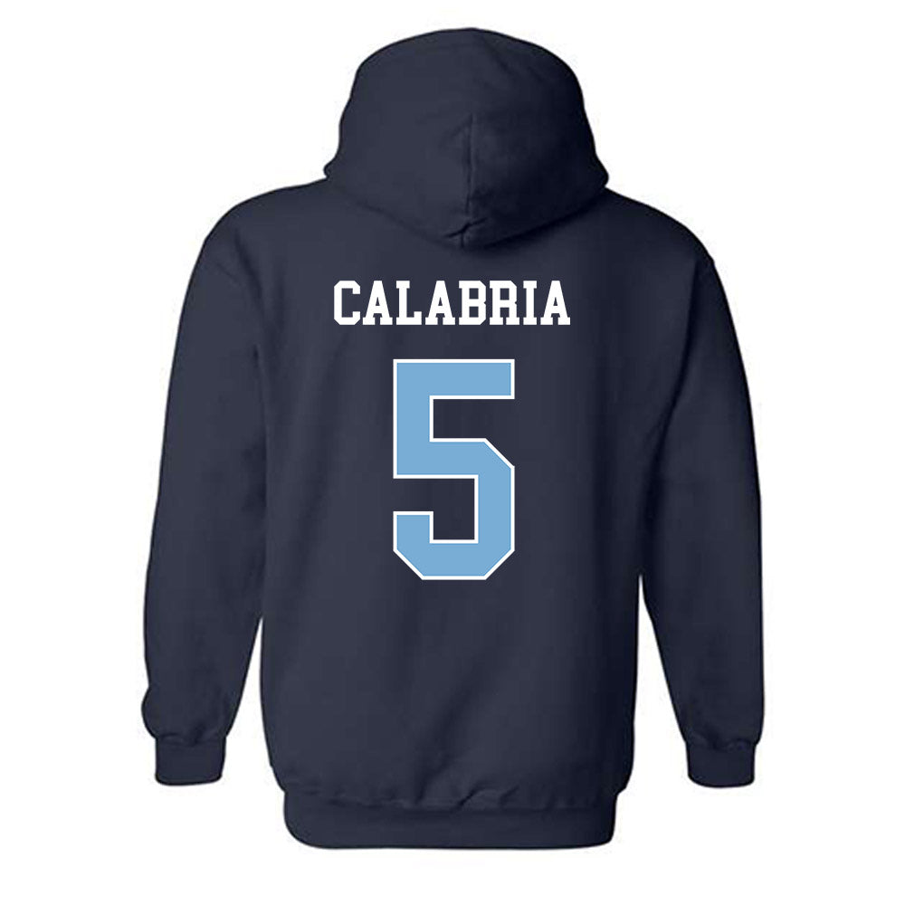 UNC - NCAA Women's Lacrosse : Tess Calabria - Classic Shersey Hooded Sweatshirt-1