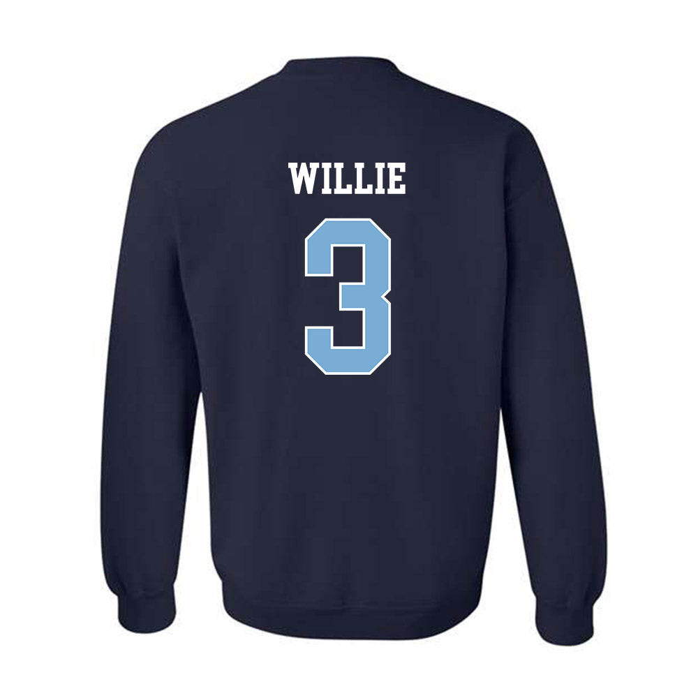 UNC - NCAA Football : Ade Willie - Classic Shersey Crewneck Sweatshirt-1