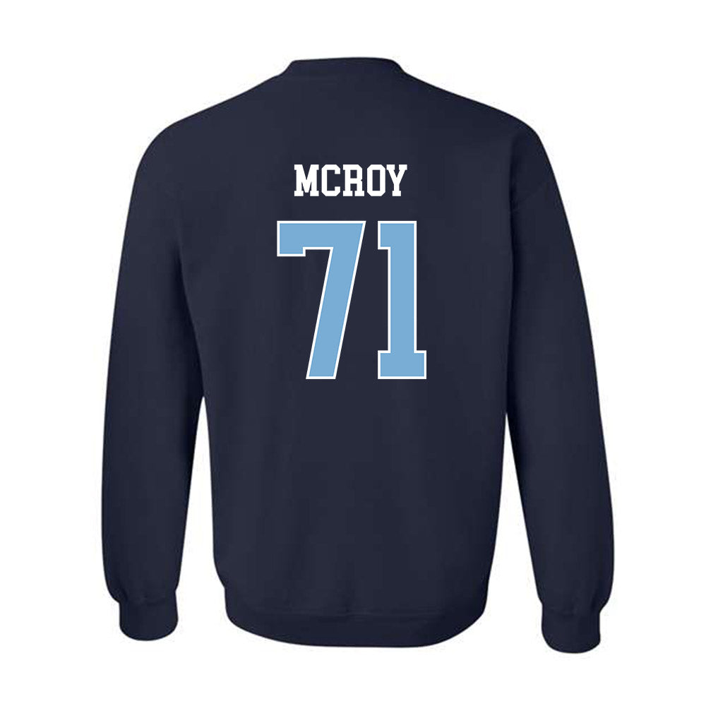 UNC - NCAA Football : Jacqawn McRoy - Classic Shersey Crewneck Sweatshirt-1