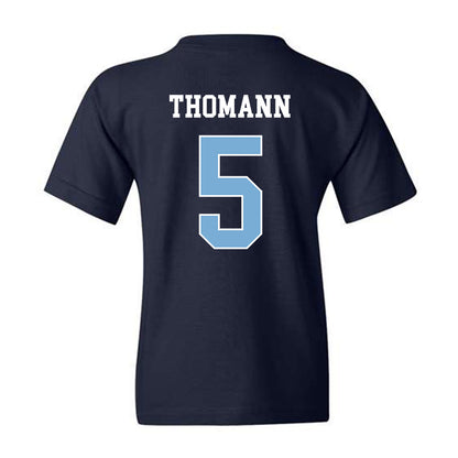 UNC - NCAA Men's Lacrosse : Peter Thomann - Classic Shersey Youth T-Shirt